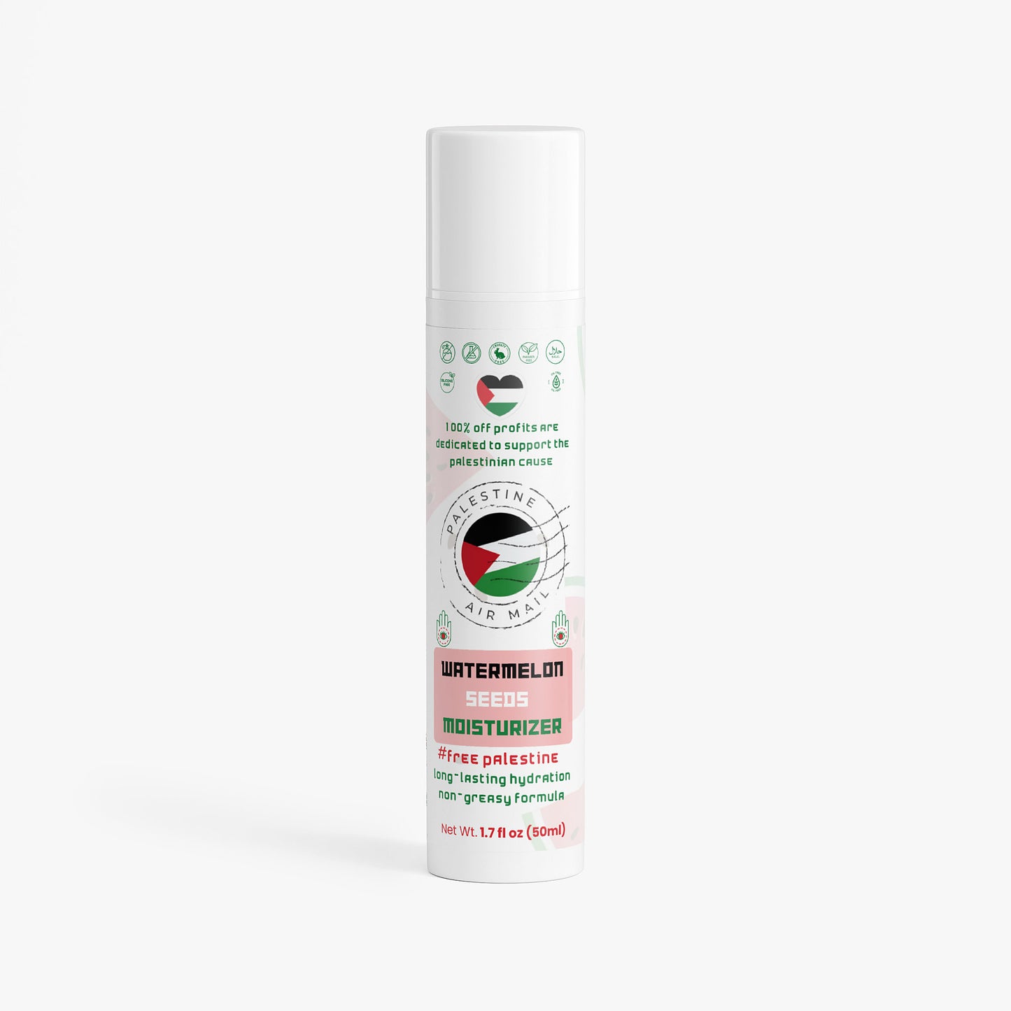#FREE PALESTINE     Watermelon Seed Moisturizer