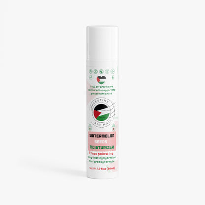#FREE PALESTINE     Watermelon Seed Moisturizer
