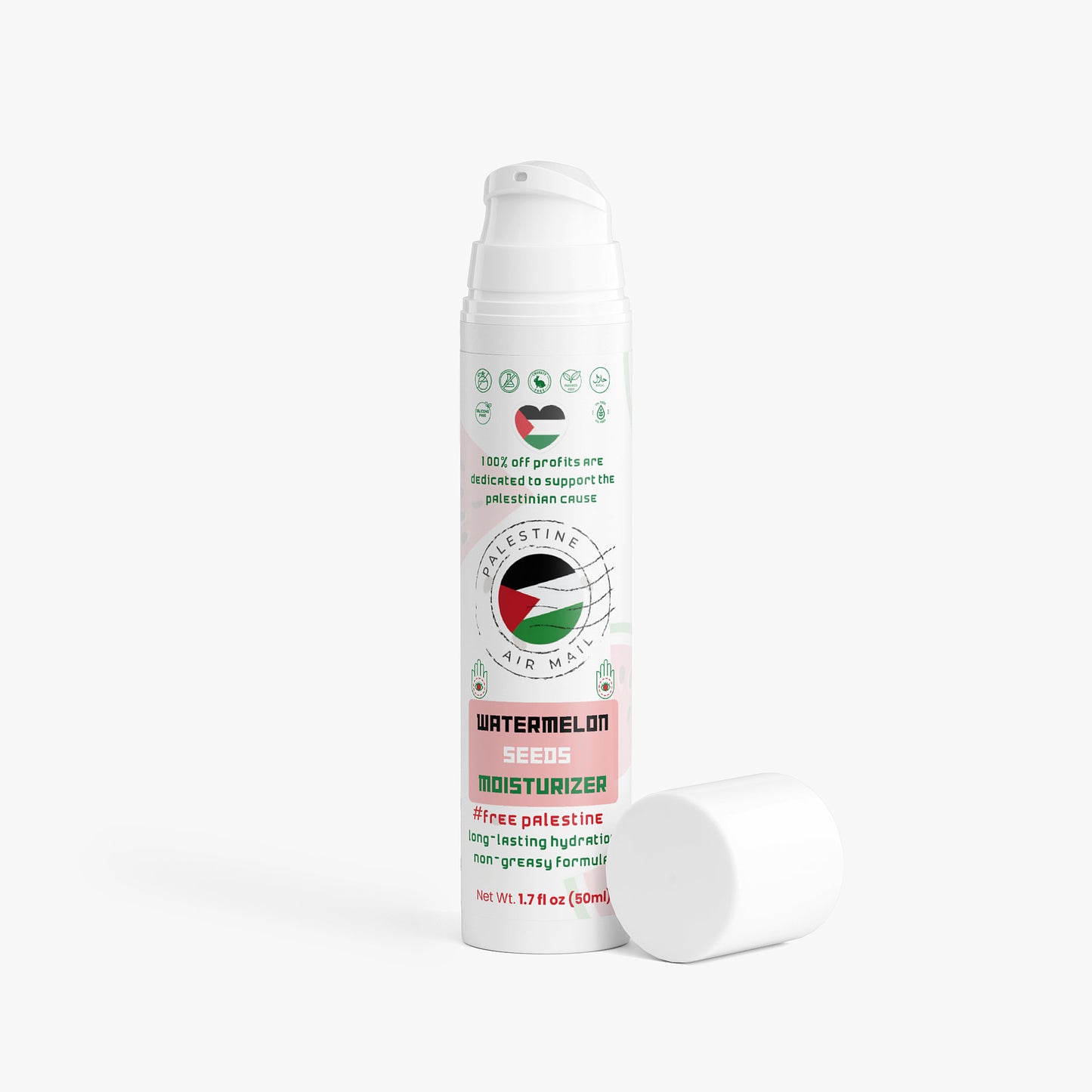 #FREE PALESTINE     Watermelon Seed Moisturizer