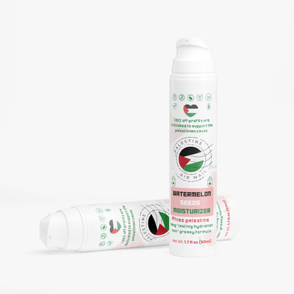 #FREE PALESTINE     Watermelon Seed Moisturizer